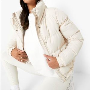 Boohoo - funnel neck puffer jacket